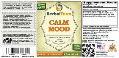 Calm Mood label