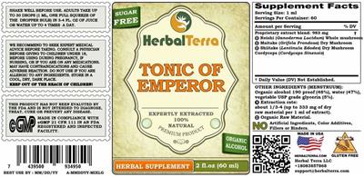 Tonic of Emperor label