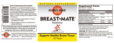 Breast Mate label