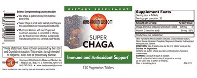Super Chaga label