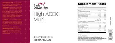 High ADEK Multi label