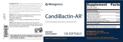 CandiBactin-AR label