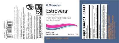 Estrovera label