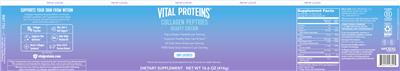 Collagen Peptides Beauty Edition Unflavored label