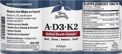 A-D3-K2 label
