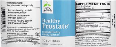 Healthy Prostate label