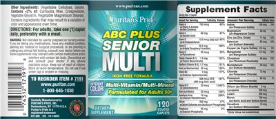 ABC Plus Senior Multi label