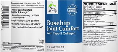 Rosehip Joint Comfort label