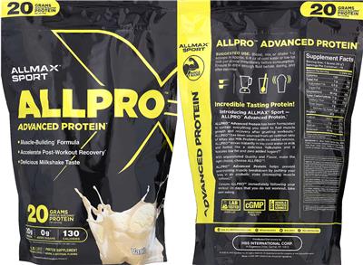ALLPRO Vanilla label