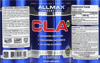 CLA95 label