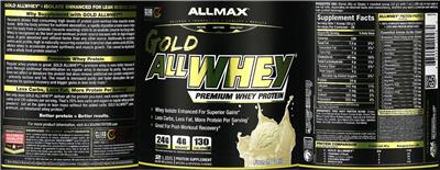 GOLD ALLWHEY French Vanilla label