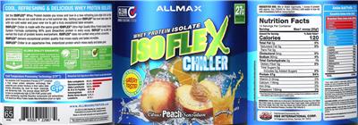 ISOFLEX Chiller Citrus Peach Sensation label