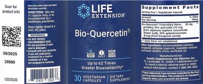 Bio-Quercetin label