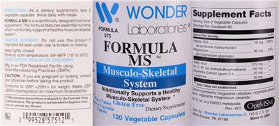 Formula MS label
