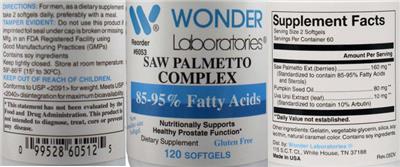 Saw Palmetto Complex label