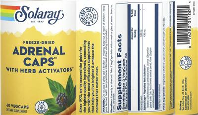 Adrenal Caps label