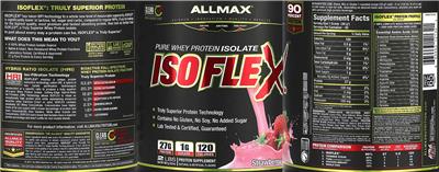 ISOFLEX Strawberry label