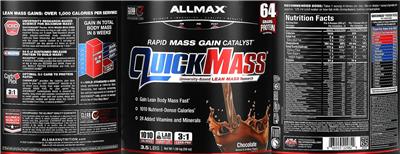 QUICKMASS Chocolate label