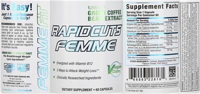 Rapidcuts Femme label