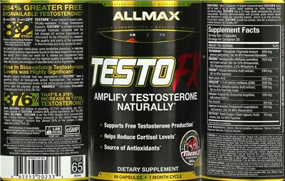 TESTOFX label