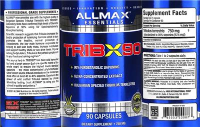 TRIBX90 label