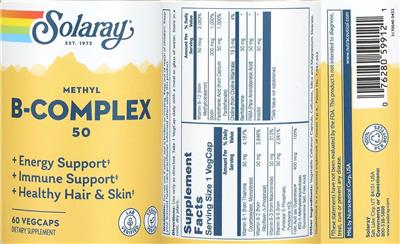 Methyl B-Complex 50 label