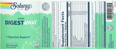 Super DigestAway label