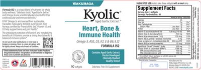 Kyolic Formula 152 label