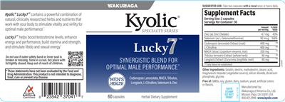 Kyolic Lucky7 label