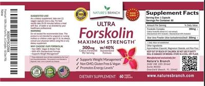 Forskolin label