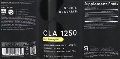 CLA 1250 label