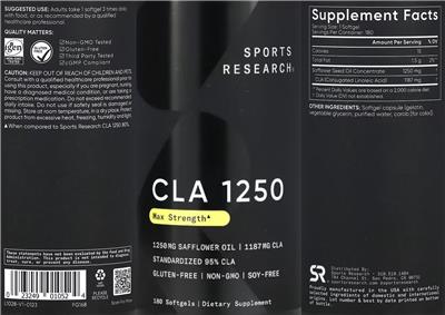 CLA 1250 label