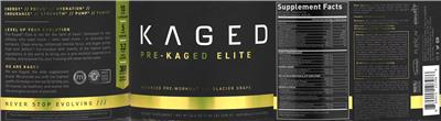 Pre-Kaged Elite Glacier Grape label