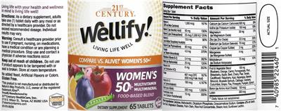 Women's 50+ label