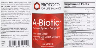 A-Biotic label