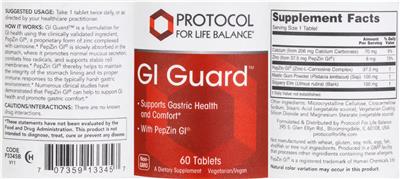 GI Guard label