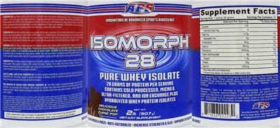 Isomorph 28 Delicious Chocolate Fudge Pop label