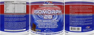 Isomorph 28 Chocolate Fudge Pop label