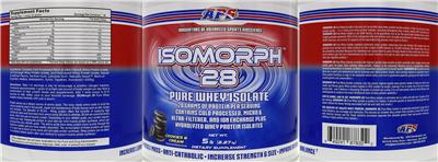 Isomorph 28 Cookies & Cream label