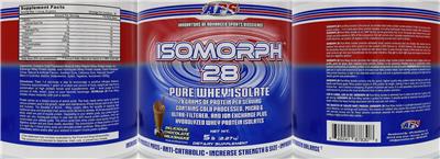 Isomorph 28 Delicious Chocolate Milkshake label