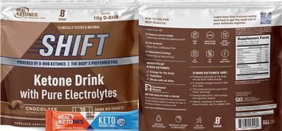 Shift Chocolate label
