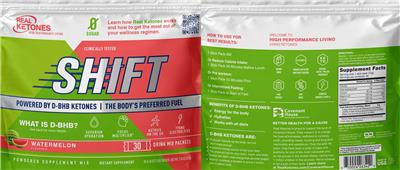 Shift Watermelon Flavored label