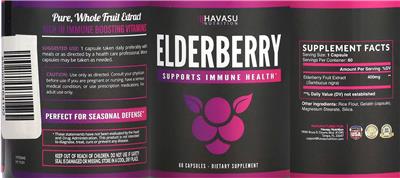 Elderberry label