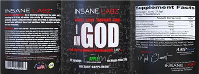 I Am God Apple label