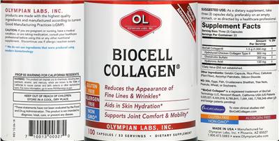 BioCell Collagen label