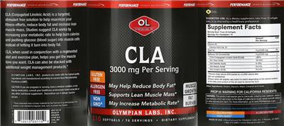 CLA label