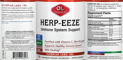 Herp-Eeze label
