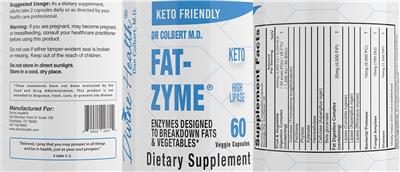 Fat-Zyme label