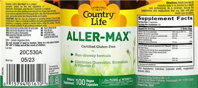Aller-Max label