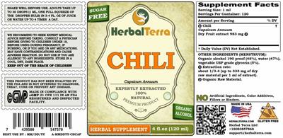 Chili label